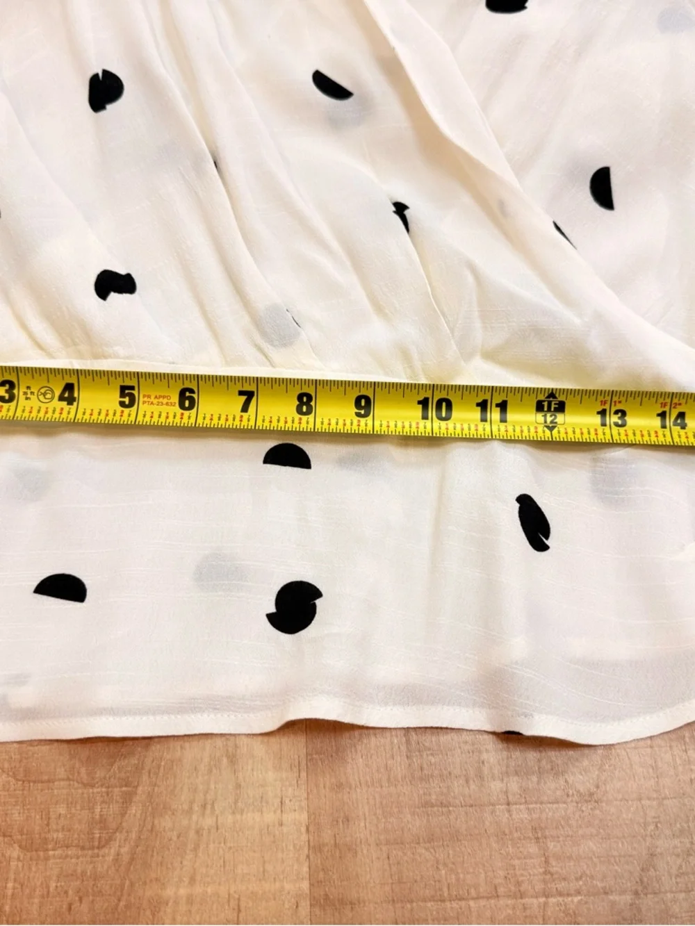 ASTR the Label Abstract Surplice Blouse - Medium Whimsigoth / Office‎ Siren